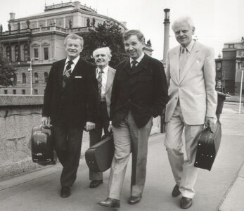 Antonín Kohout, Jiří Novák, Lubomír Kostecký, Milan Škampa, Praha