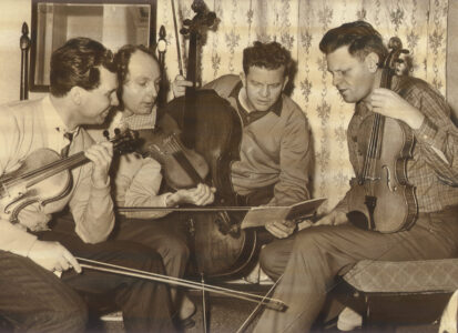 1957, Antonín Kohout, Jiří Novák, Lubomír Kostecký, Milan Škampa