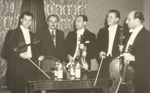 1949, Antonín Kohout, Jaroslav Rybenský, Jiří Novák, Josef Micka, Lubomír Kostecký