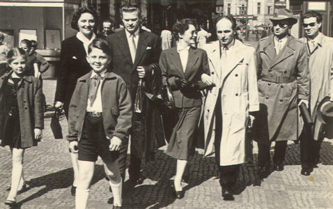 Antonín Kohout, Jaroslav Rybenský, Jiří Novák, Lubomír Kostecký, Marie Kohoutová, Milena Kohoutová, Naděžda Kostecká, Pravoslav Kohout