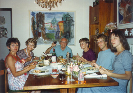 Lubomír Kostecký, Naděžda Kostecká, Praha