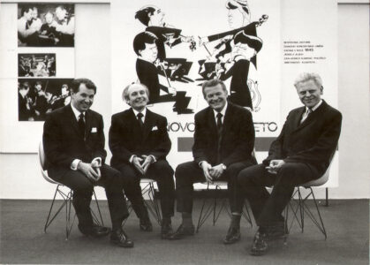 1975, Antonín Kohout, Jiří Novák, Lubomír Kostecký, Milan Škampa