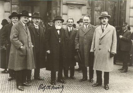 Jindřich Feld, L.Kadeřábek, Otakar Ševčík, Reissig